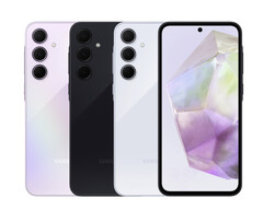 El Galaxy A55. (Fuente de la imagen: Samsung)