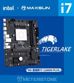 El Maxsun HM570 cuenta con un Tiger Lake Core i7-11800H soldado (Fuente de la imagen: @momomo_us)