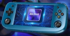 El Anbernic RG503 tiene una pantalla AMOLED de 4,95 pulgadas y un SoC RK3566. (Fuente de la imagen: Anbernic)