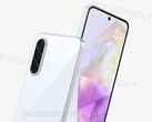 El Galaxy A36 5G se inspira en los recientes diseños Xperia de Sony. (Fuente de la imagen: @OnLeaks &amp; GizNext)
