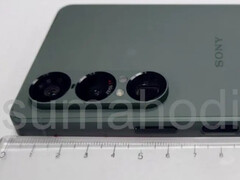 Imagen filtrada del teléfono. Se espera que el Xperia 1 VII incorpore cámaras ultra gran angular y teleobjetivo mejoradas. (Fuente de la imagen: vía Sumaho Digest)