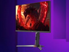 El Nitro XV270X funciona a 72 Hz en el modo 5K. En la imagen: imagen promocional del monitor para juegos. (Fuente de la imagen: Acer)