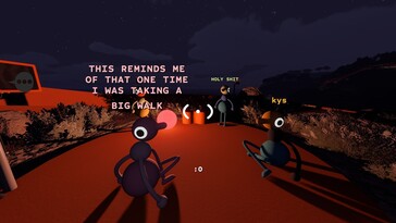 En la imagen: una captura de pantalla del juego «Big Walk».