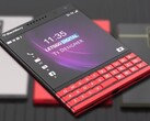 El render conceptual del BlackBerry Passport 2, hecho por los fans, mezcla la nostalgia con un aspecto elegante y actual. (Fuente de la imagen: LetsGoDigital/Ts Designer - editado)