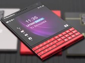 El render conceptual del BlackBerry Passport 2, hecho por los fans, mezcla la nostalgia con un aspecto elegante y actual. (Fuente de la imagen: LetsGoDigital/Ts Designer - editado)