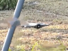 Un vistazo a la supuesta DJI Avata 360. (Fuente de la imagen: vía Mauro Tandoi)