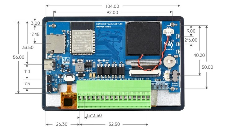 El ESP32-S3 se puede conectar a otros dispositivos