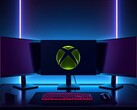 Modo Xbox mostrado en una configuración de juego multimonitor