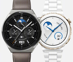Huawei vende el Watch GT 3 Pro en dos tamaños, en la imagen. (Fuente de la imagen: Huawei)