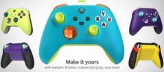 Diseños de mandos personalizados de Xbox Design Lab (Fuente: Xbox Wire)