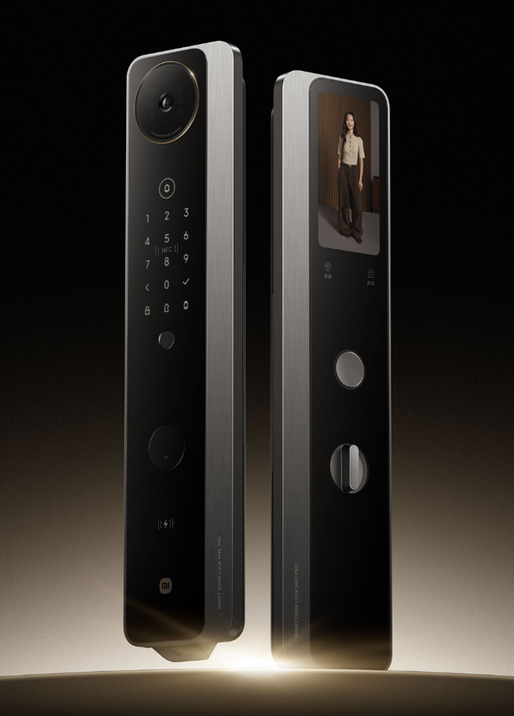 La Xiaomi Smart Door Lock M40 Pro. (Fuente de la imagen: Xiaomi)