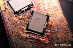 Muestra de venta de Intel Alder Lake Core i9-12900K. (Fuente de la imagen: Zhihu vía @9550pro en Twitter)