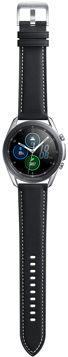 Reloj Galaxia Samsung 3. (Fuente de la imagen: @evleaks)