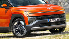 Hyundai Tucson (2026): Un render muestra la nueva generación del exitoso SUV. (Fuente de la imagen: Motor1)