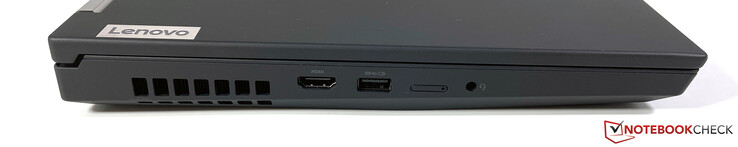 Izquierda: HDMI 2.1, USB-A (3.2 Gen 1), tarjeta SIM, audio de 3,5 mm
