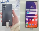 Un "Galaxy A82" en la naturaleza. (Fuente: Weibo)