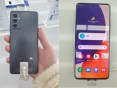 Un "Galaxy A82" en la naturaleza. (Fuente: Weibo)