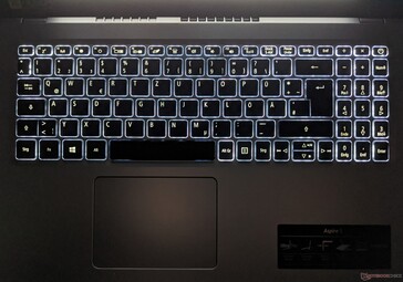 Acer Aspire 5 - retroiluminación