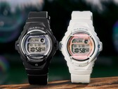 El Casio Baby-G BG-169GD-1 y el BG-169GD-7 (de izquierda a derecha)