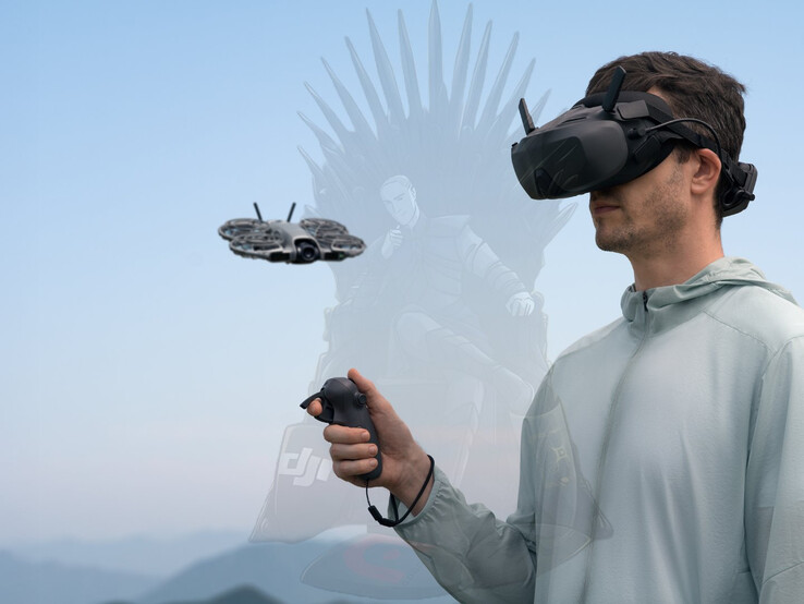 El DJI Neo 2 siendo volado con un par de DJI Goggles N3. (Fuente de la imagen: vía Igor Bogdanov)