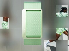 La Luna Band está disponible en numerosos colores, incluido el verde.