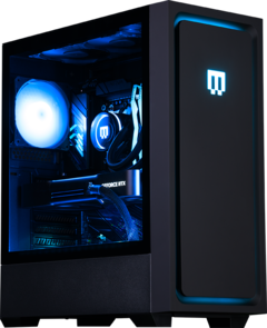 El chasis MG-1 preconstruido destaca por sus cubiertas frontales magnéticas personalizables (Fuente de la imagen: Maingear)