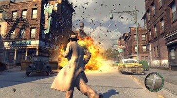 En la imagen: una captura de pantalla del juego Mafia II (Clásico).