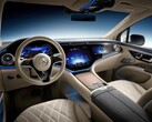Mercedes ha compartido el primer vistazo al interior del SUV EQS de 2023. (Fuente de la imagen: Mercedes-Benz)