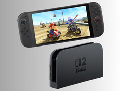 Nintendo Switch 2 mostrada sobre el muelle (Fuente de la imagen: Nintendo of America con ediciones)
