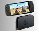 Nintendo Switch 2 mostrada sobre el muelle (Fuente de la imagen: Nintendo of America con ediciones)