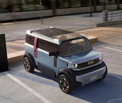 El coche urbano eléctrico Dacia Hipster (Fuente de la imagen: Dacia)