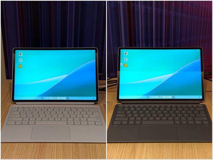 Lenovo Idea Tab Pro Gen 2 en colores Luna Grey y Cloud Grey.