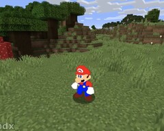 Un mod de Minecraft ejecuta el motor del clásico Super Mario 64 Jump &#039;n&#039; Run (Imagen: pdxdylan)
