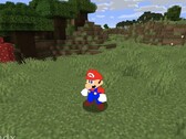 Un mod de Minecraft ejecuta el motor del clásico Super Mario 64 Jump 'n' Run (Imagen: pdxdylan)
