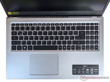 Acer Aspire 5 - dispositivos de entrada