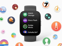 Una aplicación de Mini Ajedrez se unirá a otros juegos para smartwatches Amazfit como el Bip 5 (arriba). (Fuente de la imagen: Amazfit)