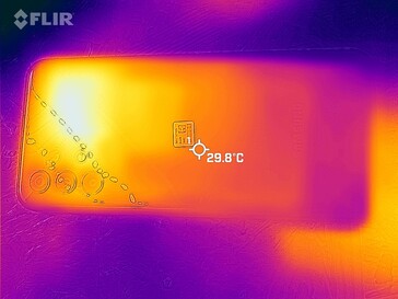 Imagen térmica trasera