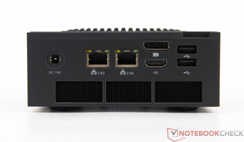 Peladn HO5 - Conexiones en el panel trasero