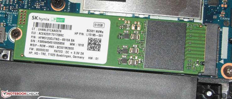 La unidad SSD NVMe