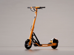 El e-scooter LAVOIE Serie 1 cuenta con la tecnología Flowfold pendiente de patente. (Fuente de la imagen: LAVOIE)
