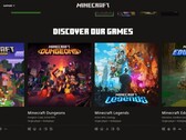 Página web oficial de Minecraft en la actualidad (Fuente: Propia)