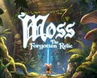 El material gráfico promocional oficial de Moss: La reliquia olvidada.
