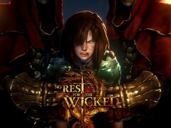 Se muestra el banner de No Rest for the Wicked (Fuente de la imagen: Sony PlayStation YouTube con ediciones)