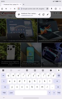 Teclado en formato vertical