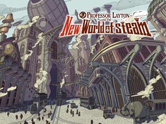 Imagen oficial del juego El Profesor Layton y el Nuevo Mundo de Steam. (Fuente de la imagen: Nintendo)