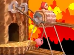 El trazado de rayos en acción en Kirby 64 (Fuente de la imagen: Dario Samo)