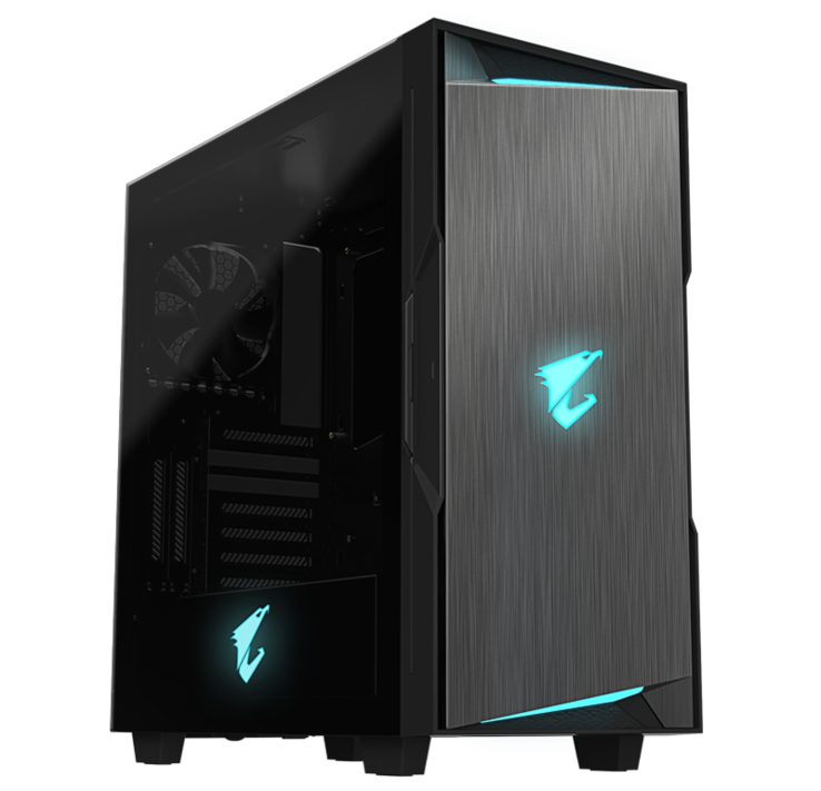 La caja AORUS C300G STEALTH... (Fuente: Gigabyte)