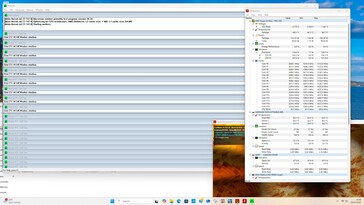 Prueba de estrés de HP Z2 Mini G1a en modo de alto rendimiento