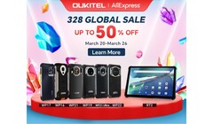 Oukitel promociona su último evento de ventas. (Fuente: Oukitel)