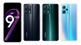 Colores del Realme 9 Pro. (Fuente de la imagen: @Sudhanshu1414)